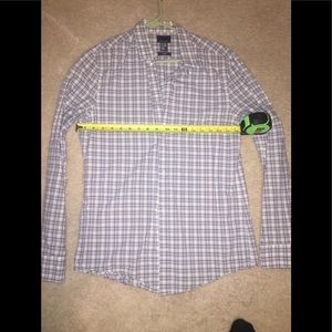 H & M Dress Shirt sZ Med Slim Fit